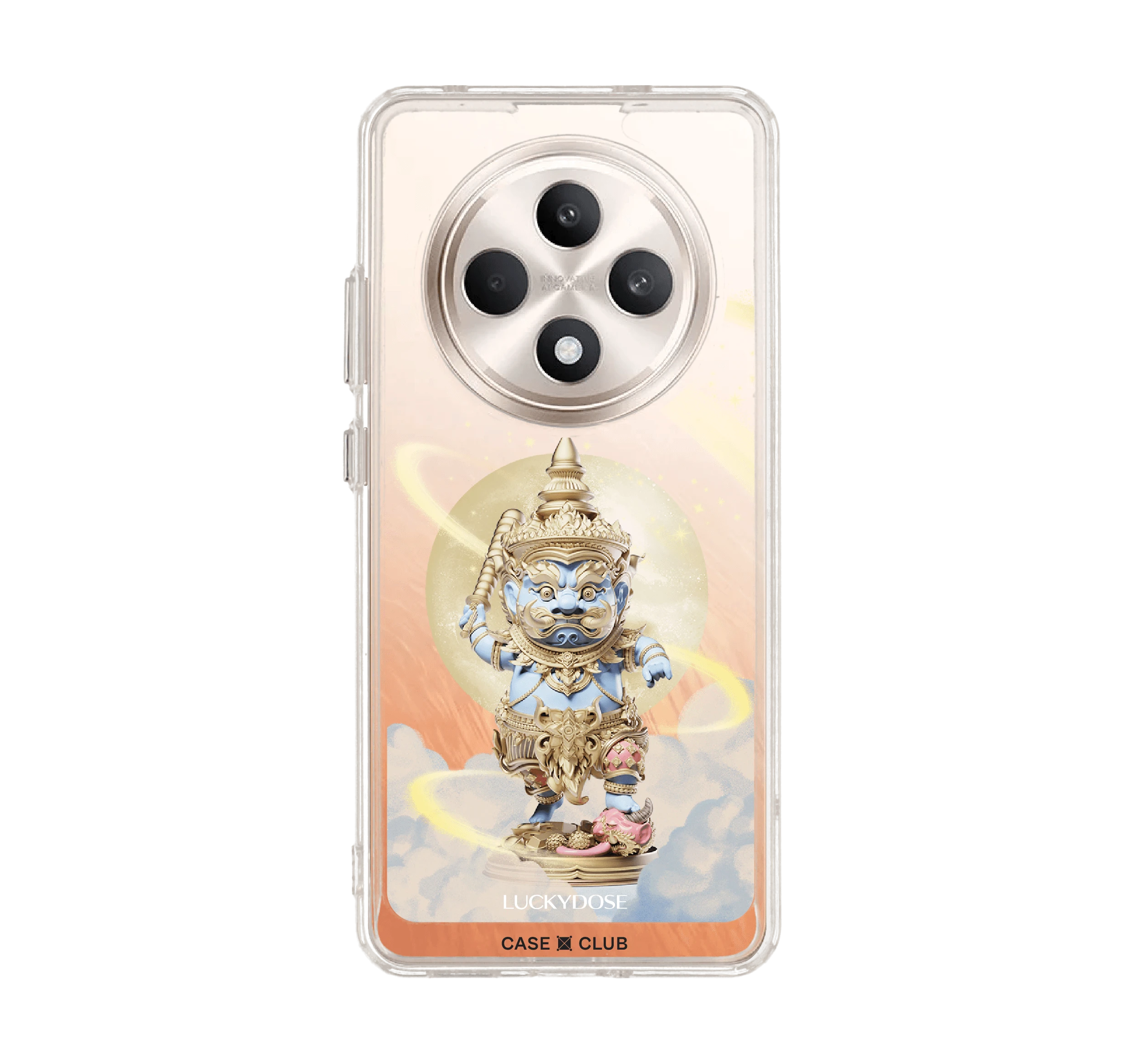 oppo reno 12f clear case luckydose vessavana